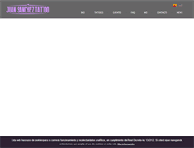 Tablet Screenshot of juansancheztattoo.com